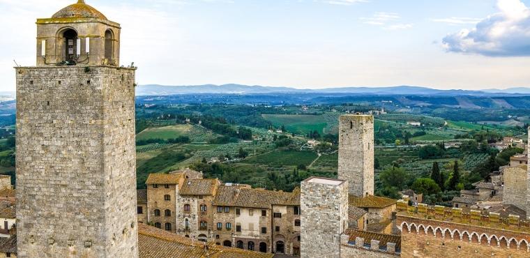 Private Half Day Independent Trip to San Gimignano from Florence